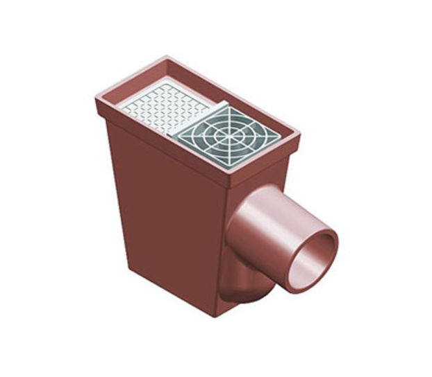 100MM THINWALL CLAY ACCESS GULLY RECTANGULAR WT (S/SLEEVE)