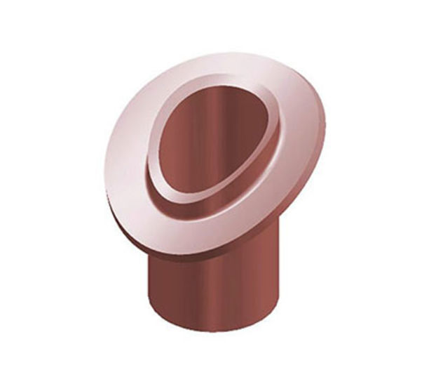 100MM THINWALL CLAY OBLIQUE SADDLE WT (S/SLEEVE)