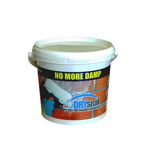 WYKAMOL 3LITRE DRYSEAL MASONRY PROTECTION CREAM  ( UPTO 10M2 2 COATS)