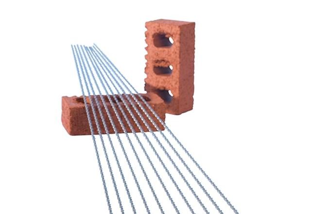 Crack stitching/ threaded bar